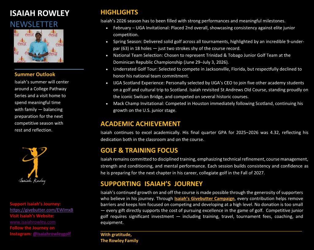 IR Newsletter - Q2 2026